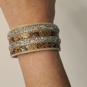 Leopard print Braclet with gift box